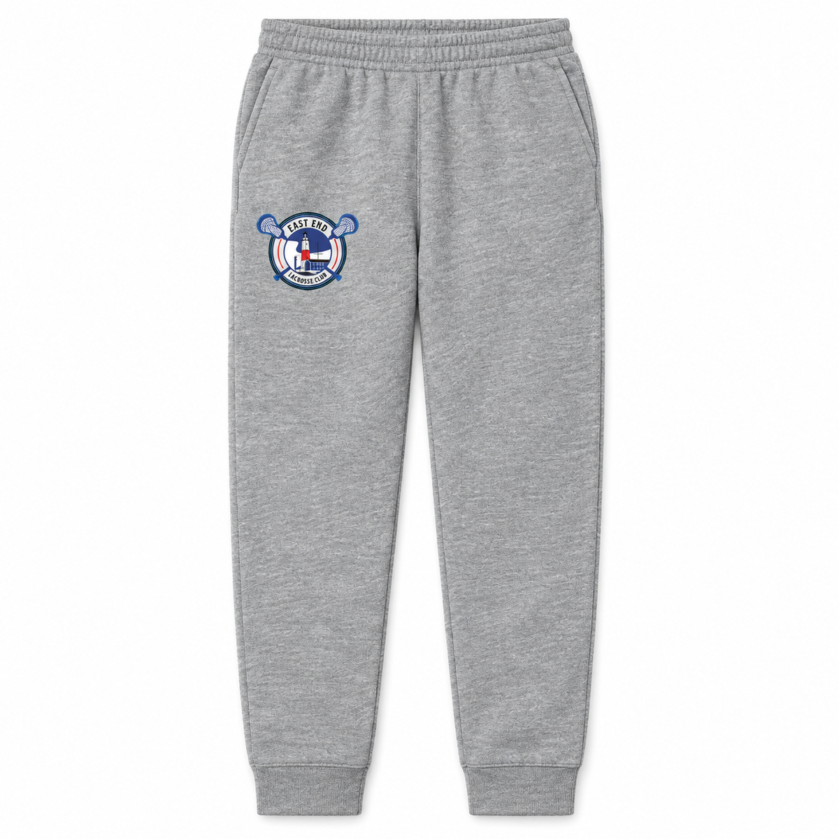 Athletic Heather: East End Youth Jogger Sweatpants studio front