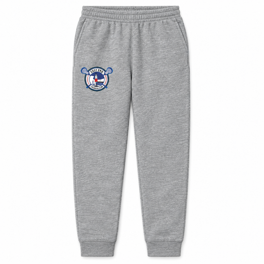 Athletic Heather: East End Youth Jogger Sweatpants studio front