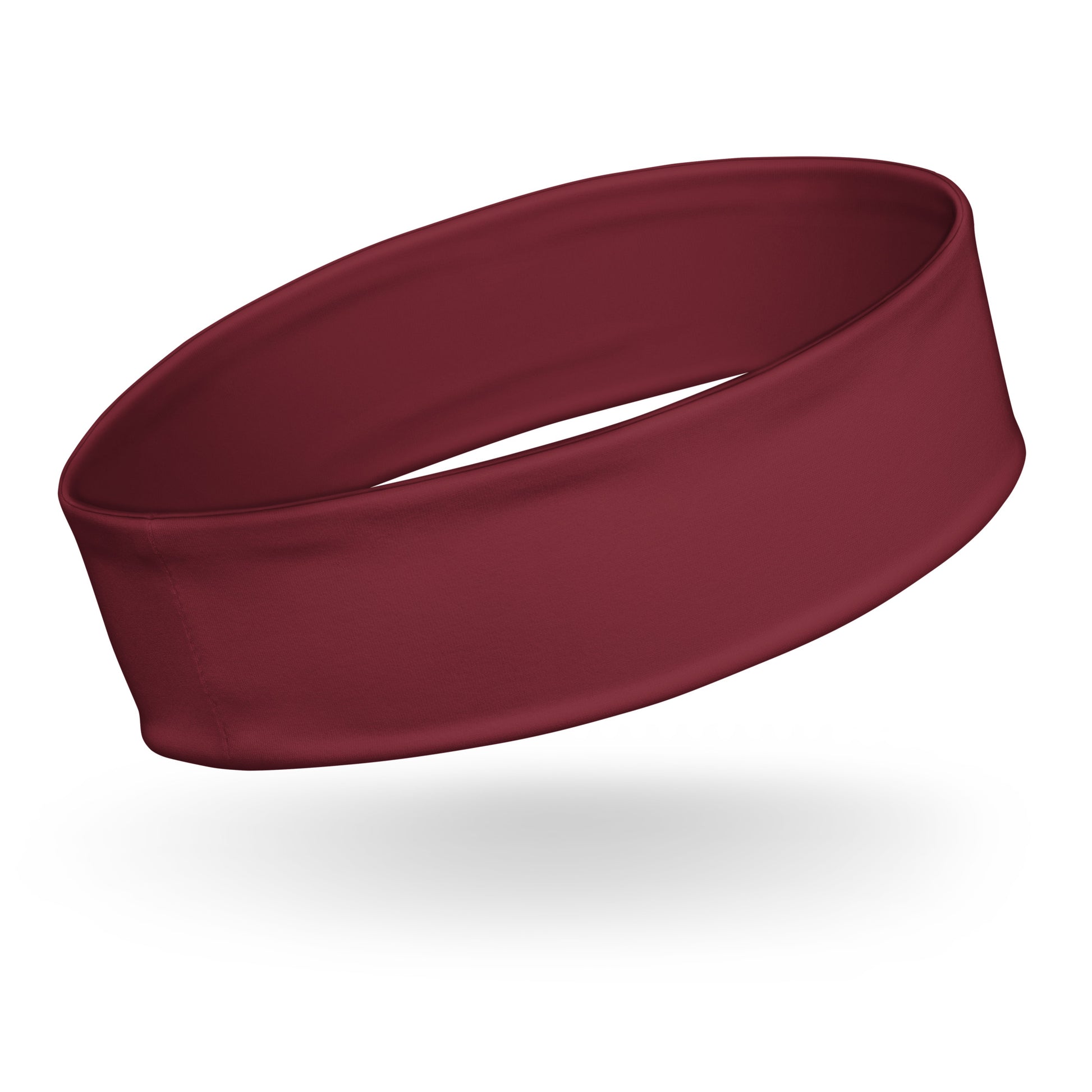 Maroon: East End Performance Headband right-back three-quarter view