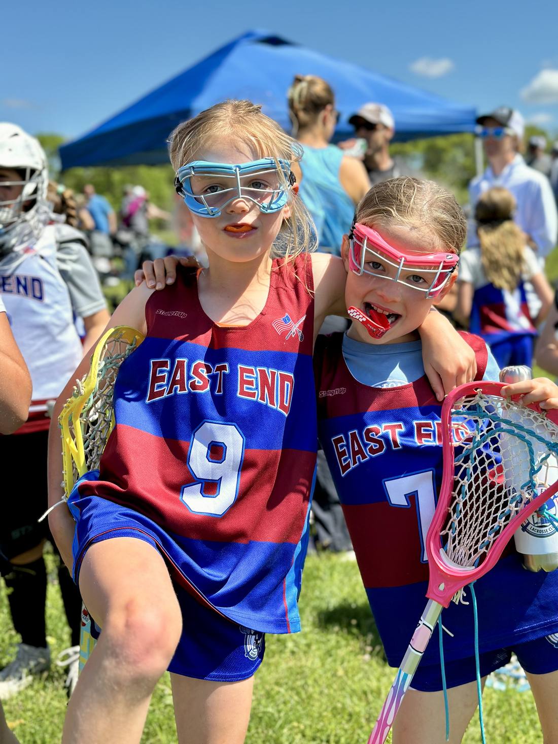 Two East End teammates
